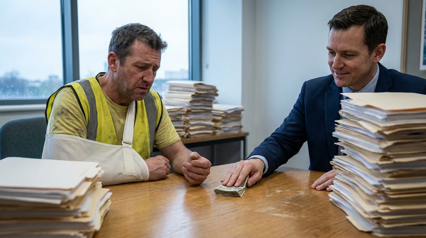 Accepting The Initial Lowball Settlement Offer
