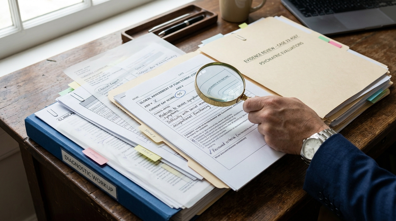 Navigating The New VA Psychiatric Disability Rating Criteria Evidence Requirements For High Friction Rating Claims