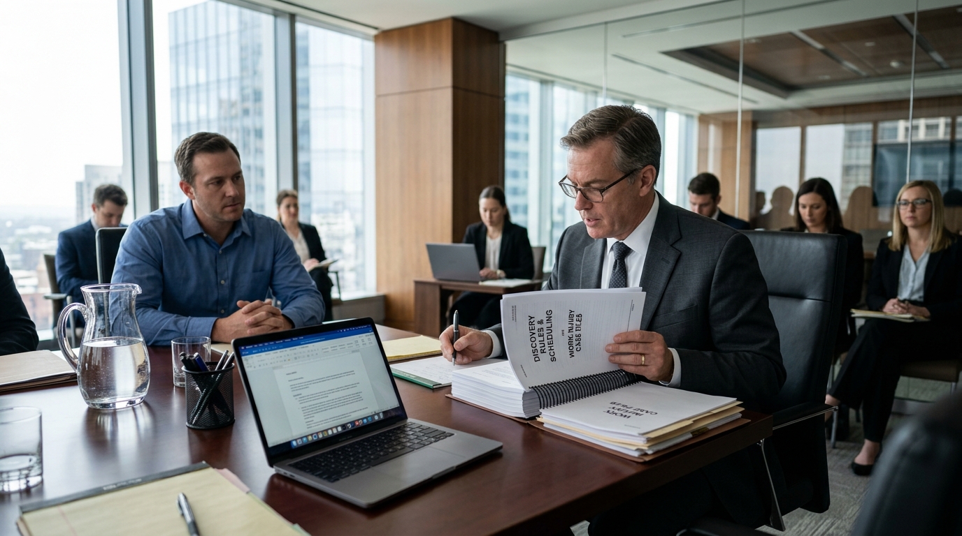 Discovery Rules And Preliminary Arbitration Management Conferences