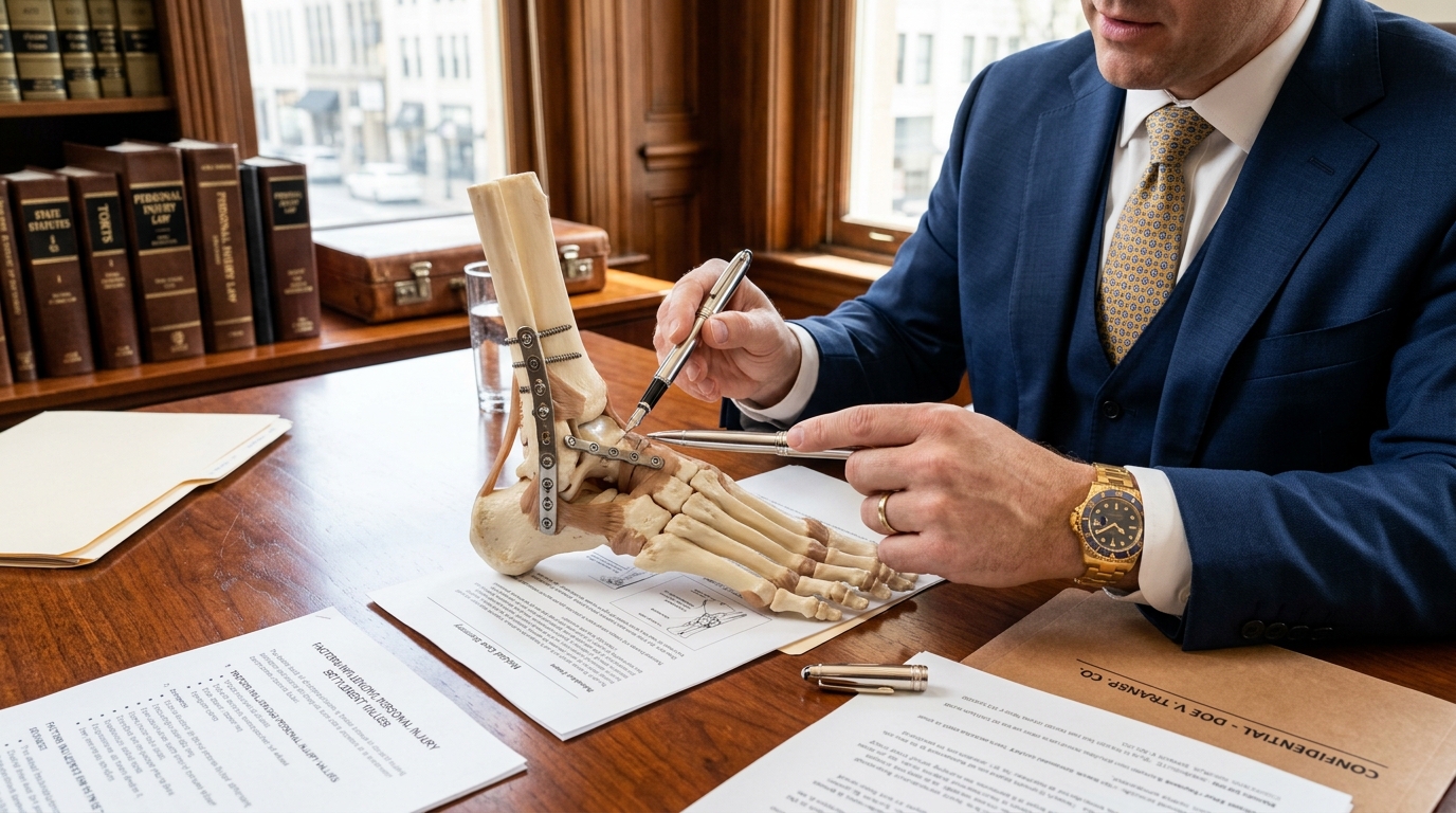 Ankle Fusion Settlement Expectations And Average Payout Values Factors Influencing Personal Injury Settlement Values