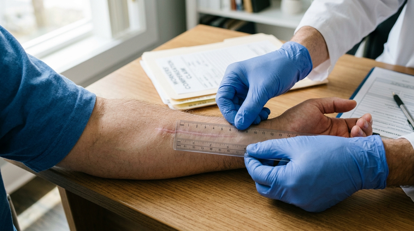 Maximizing Your Workers Comp Settlement For Scarring And Disfigurement Evaluating Scarring Compensation By Body Location