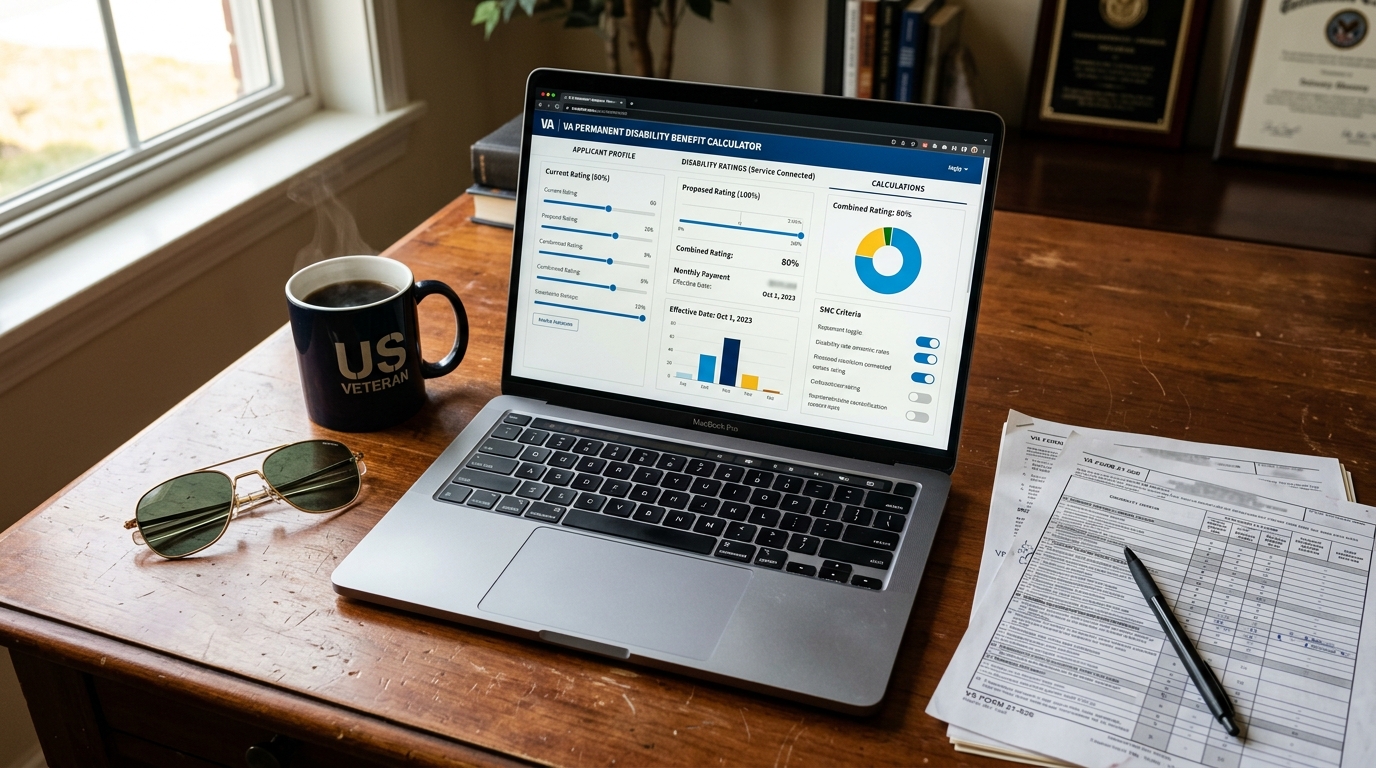 Evaluating VA Disability Ratings With Combined Rating Tables