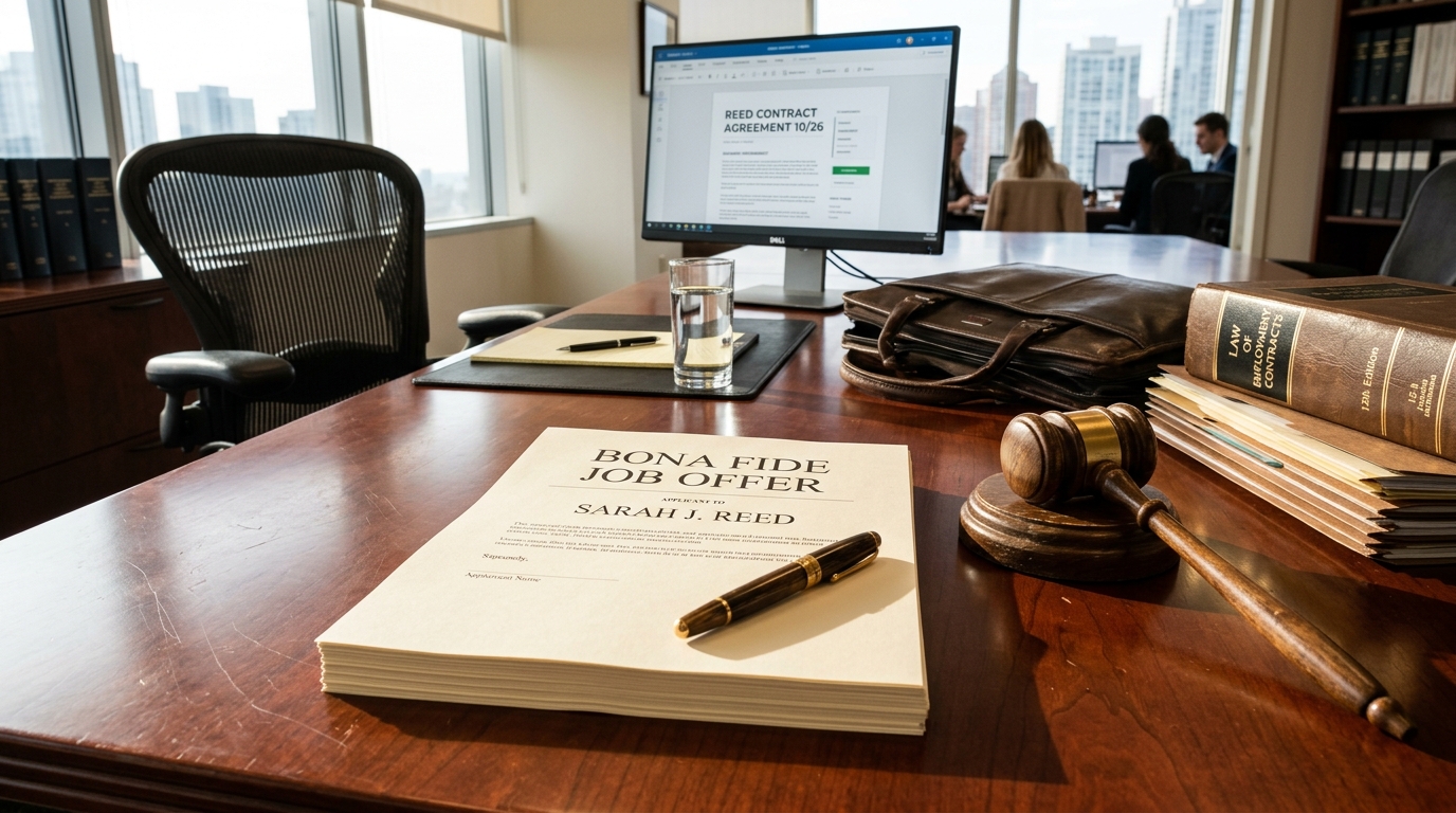 Legal Consequences Of Bona Fide Job Offers