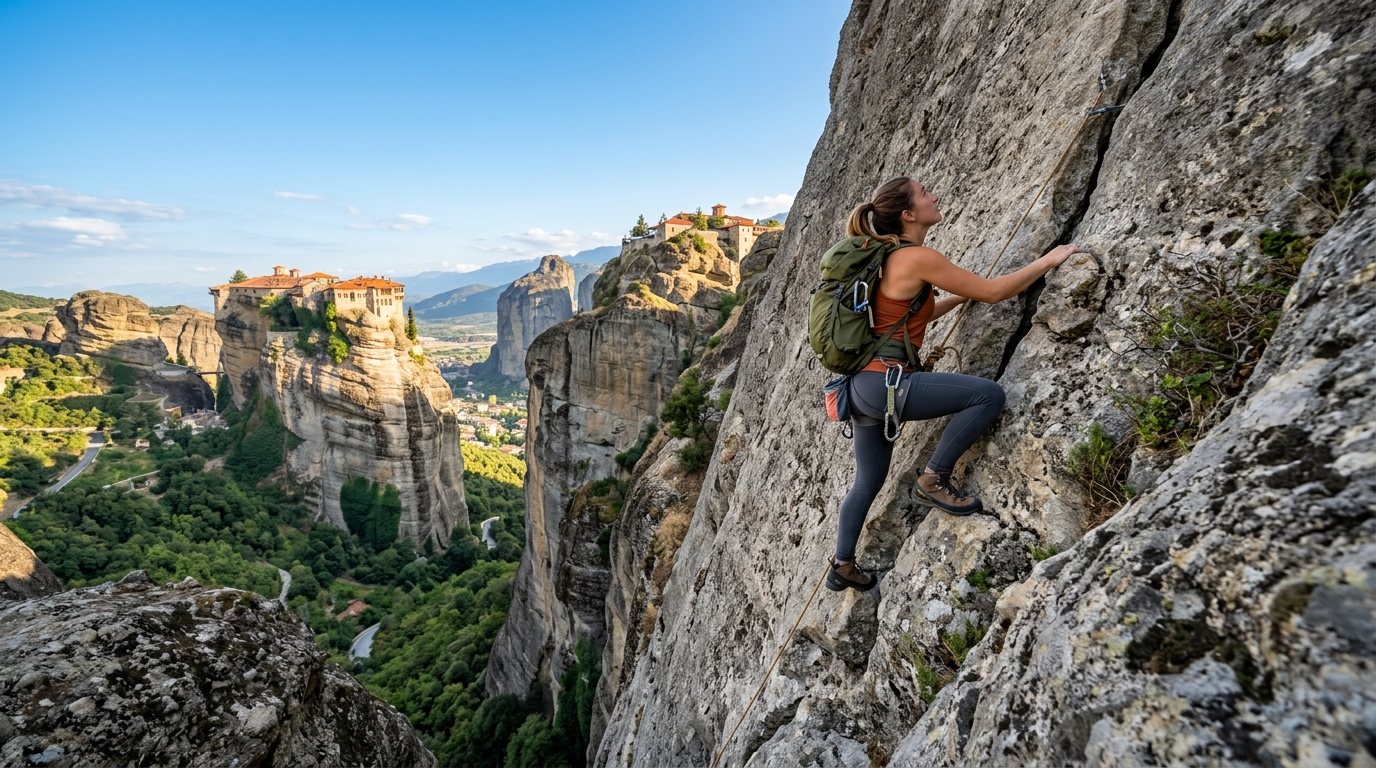 Scaling The Holy Spirit Rock Trail