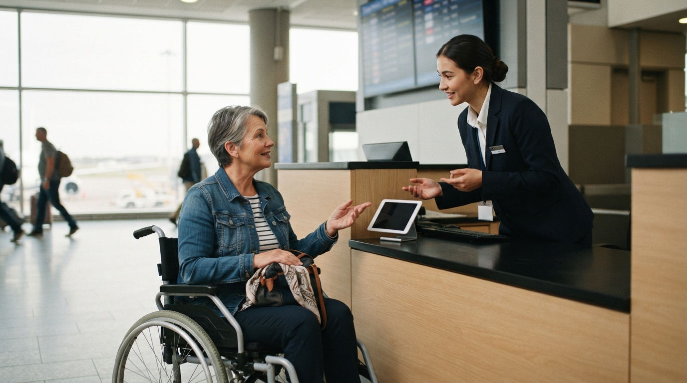 How Should You Request Airline Assistance?
