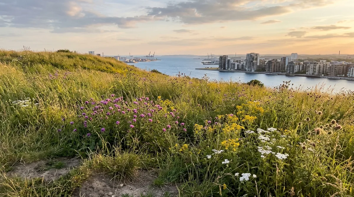 Sydhavnstippen: Wild Greenery Over a Former Landfill