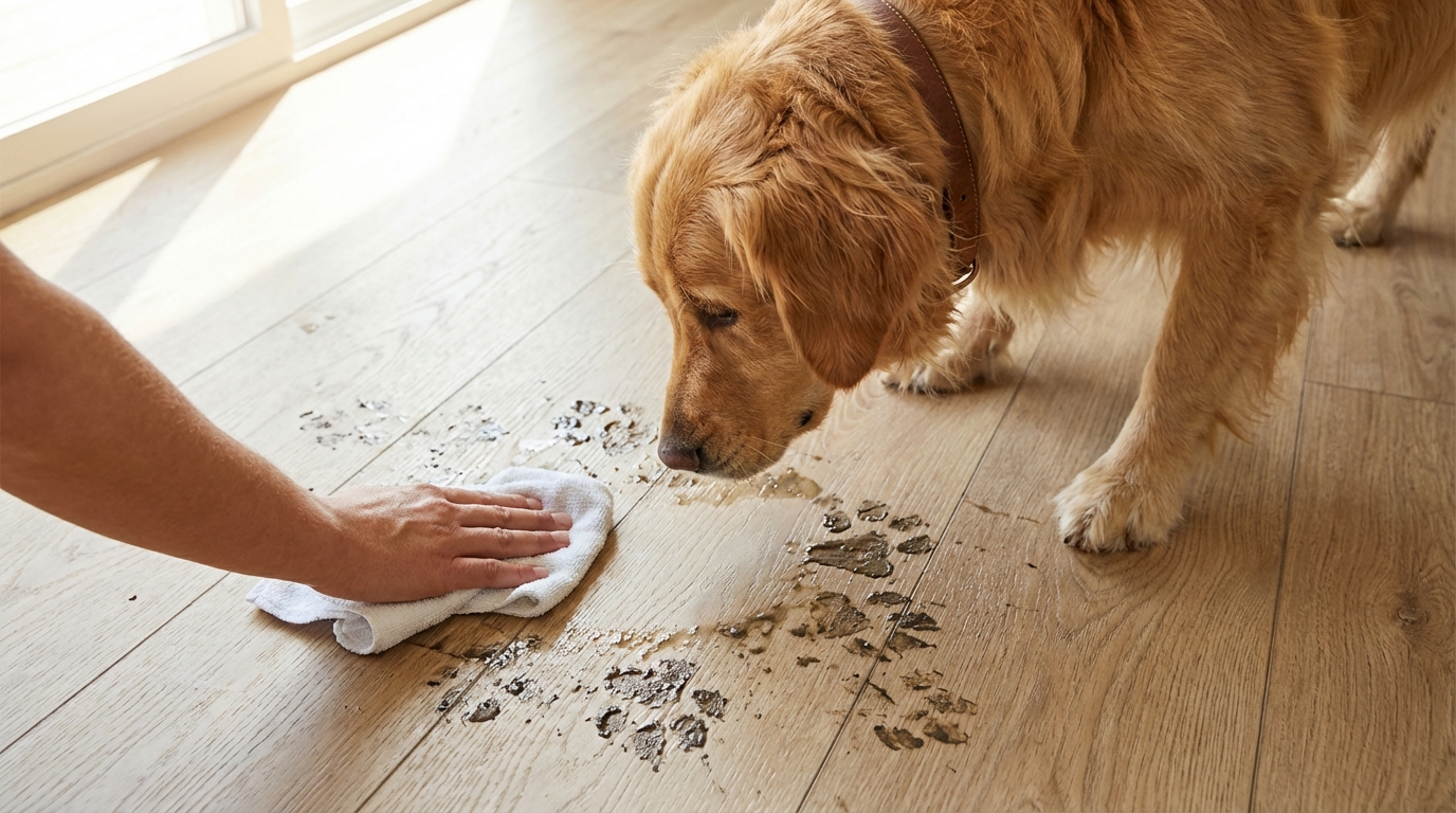 Stress Free Maintenance For Muddy Paw Prints