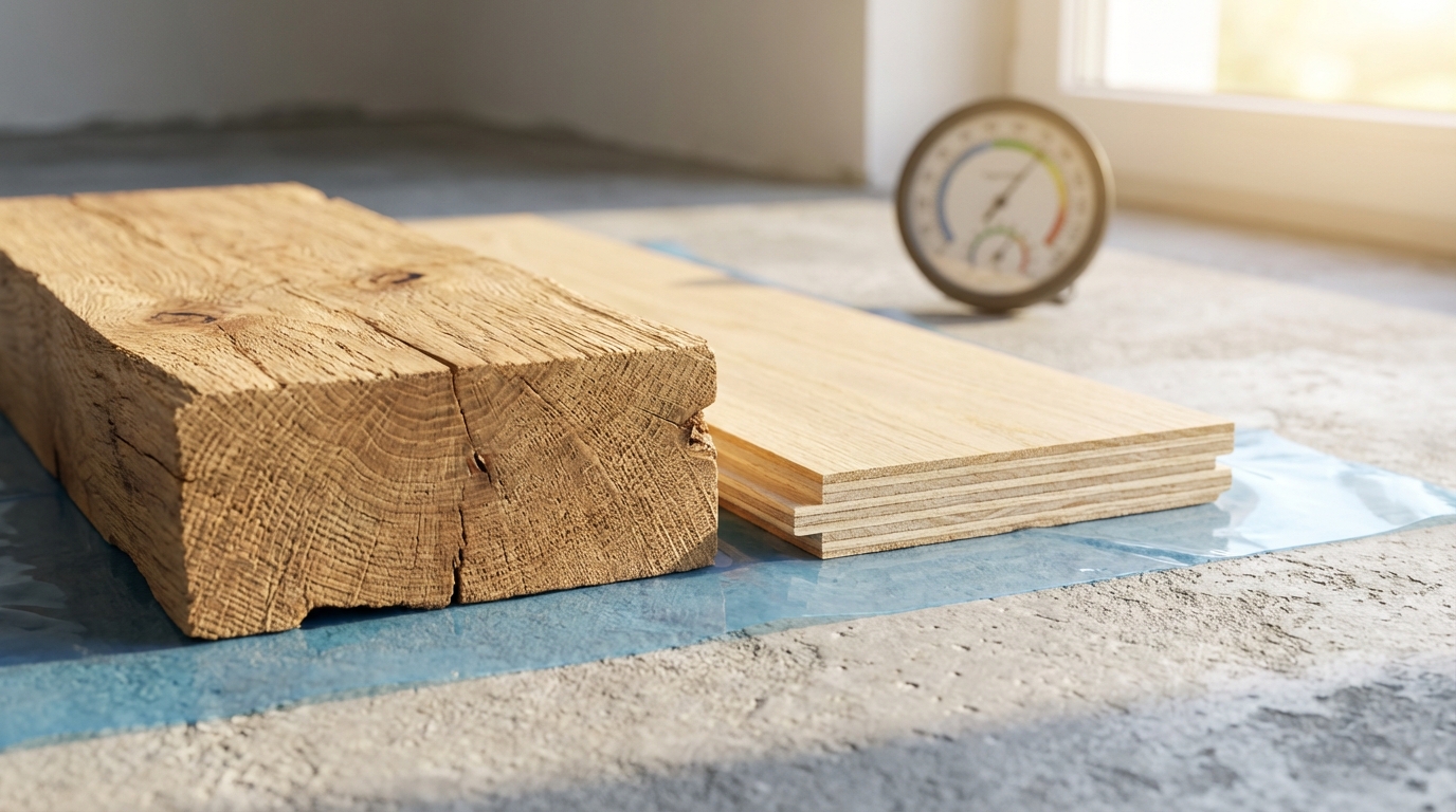 Matching Wood Types To Your Subfloor And Humidity